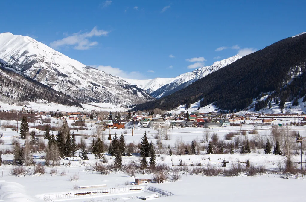 Silverton, CO in the Winter