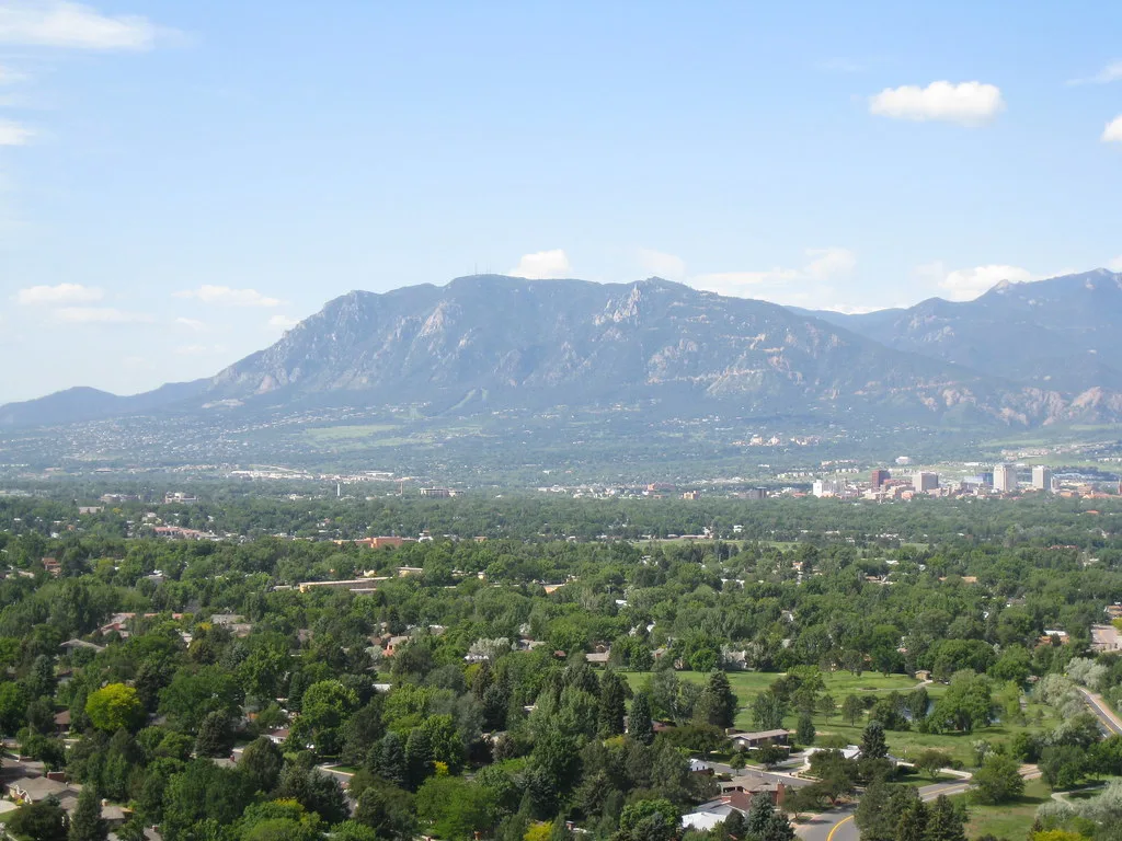 The city of Colorado Springs