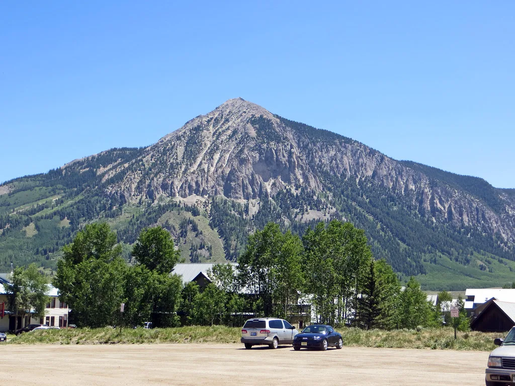 Crested Butte Mountain to the East