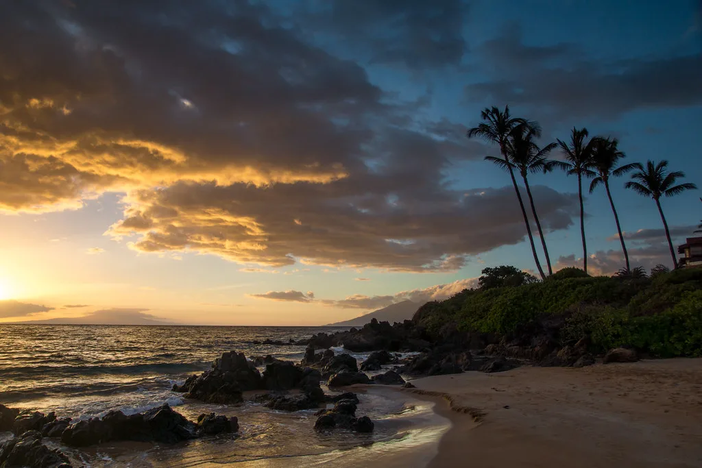 Wailea Beach Sunset