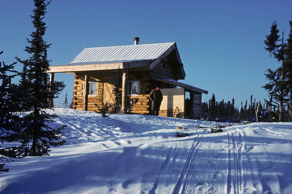Getting ready at Colorado Creek Cabin