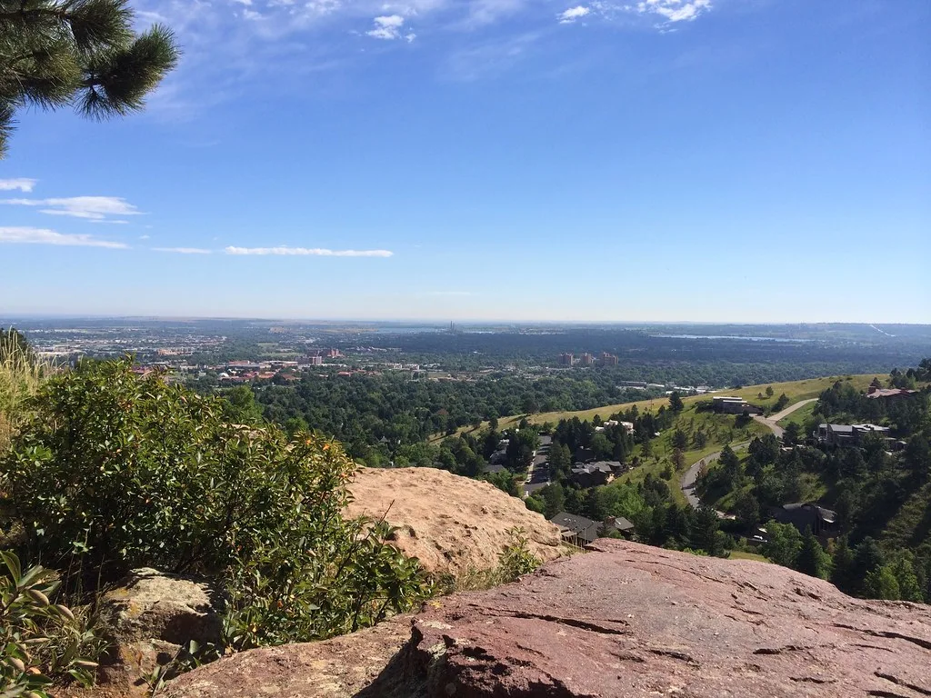 more shots from the hike at Chautauqua Park: Enchanted Mesa Trail