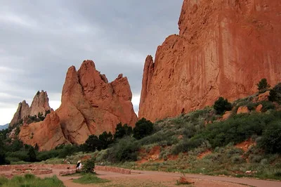 Colorado - Colorado Springs: Garden of the Gods - South Gateway Rock and Signature Rock