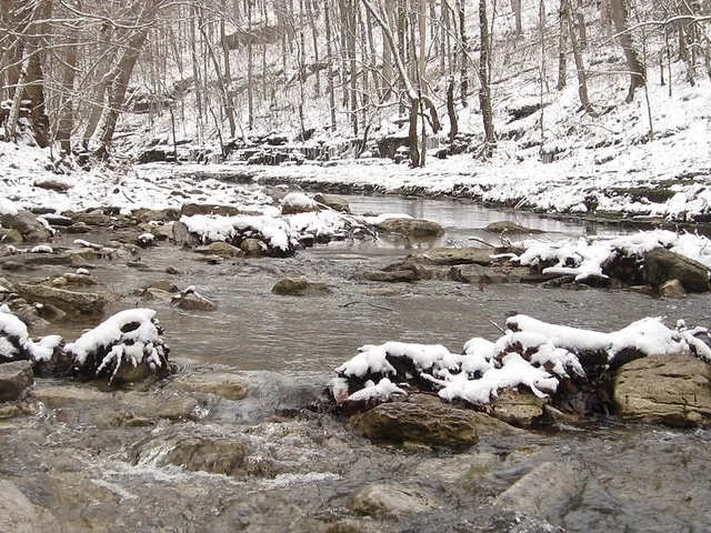 Winter Hike, Shaker Village of Pleasant Hill, Kentucky