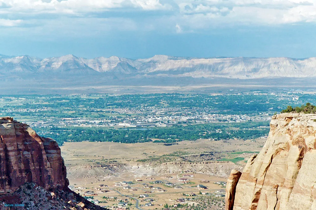 Grand Junction from Rim Rock Drive, Colorado National Monument