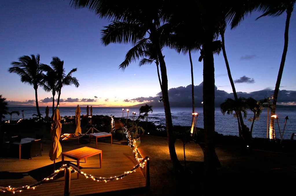 M is for Merriman’s Maui Sunset