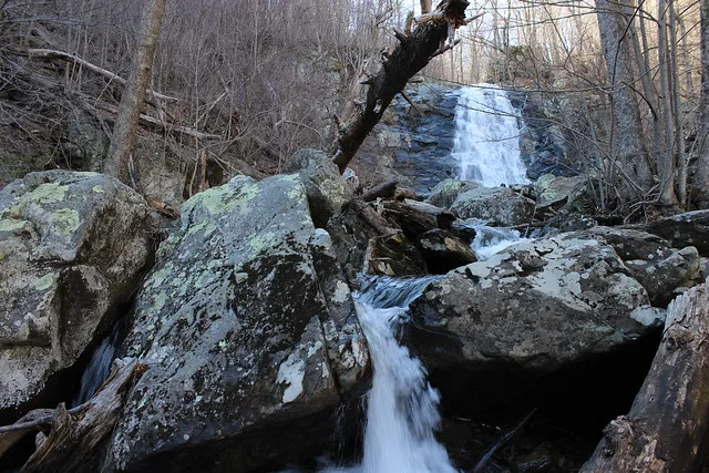 Shenandoah National Park - Whiteoak Canyon Trail - Lower Falls (Landscape) (By Ryan Somma)
