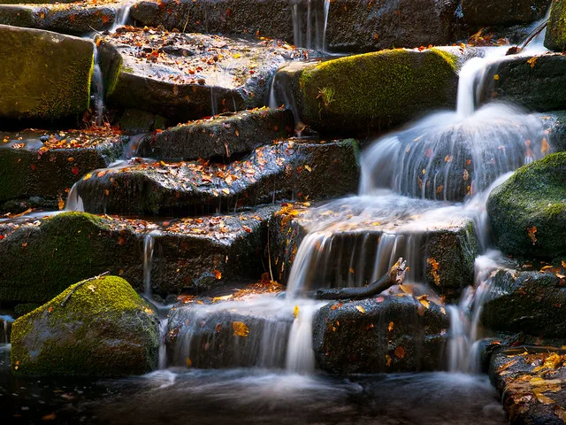 Waterfall at Virginia Water