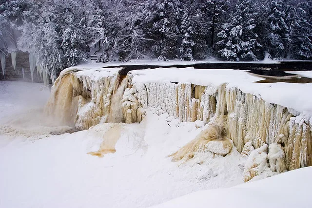 Upper Tahquamenon Falls-Winter