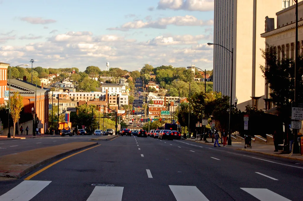 East on Broad Street