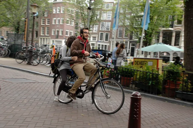 Bikes in Amsterdam.