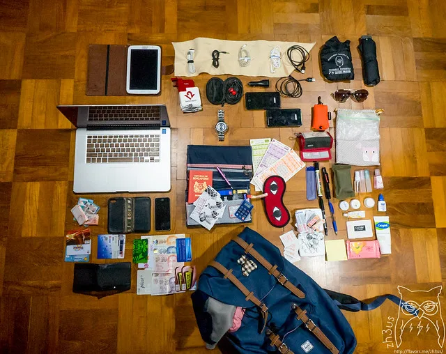 In my Bag, Fully Expanded