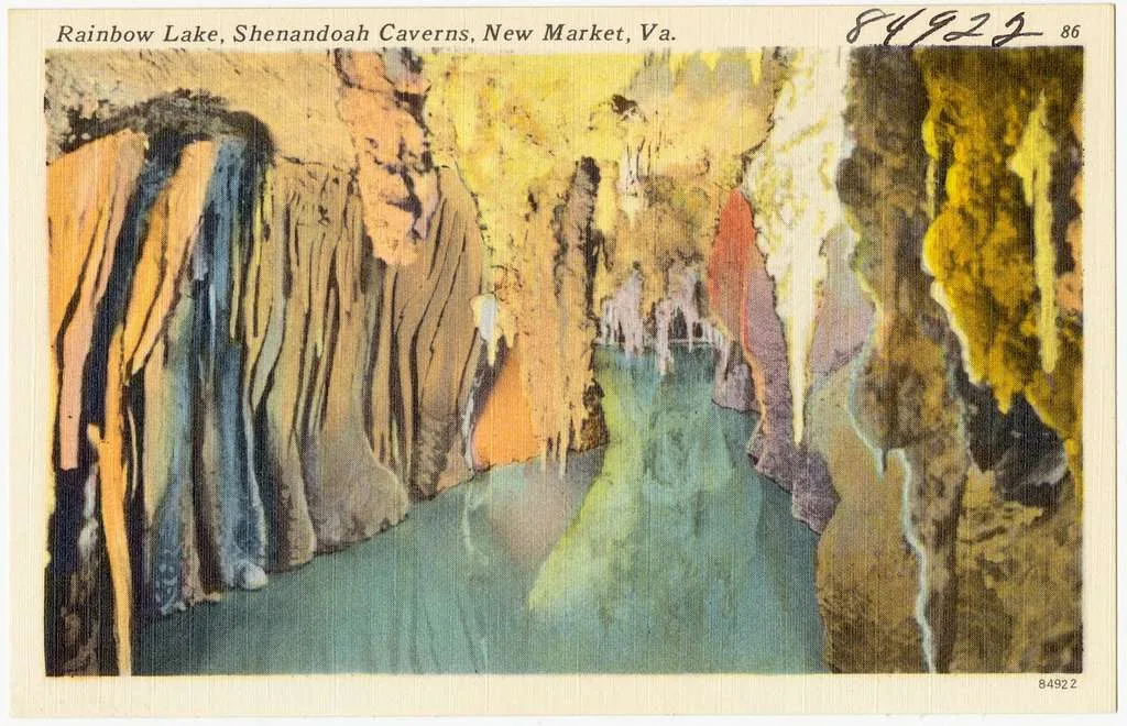 Rainbow Lake, Shenandoah Caverns, New Market, Va. - PICRYL - Public Domain  Media Search Engine Public Domain Search