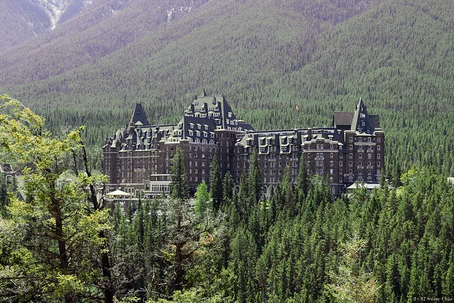 Nestled amongst the woods: The Banff Springs Hotel