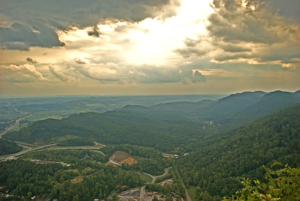 Cumberland Gap Pinnacle Overlook Sunset