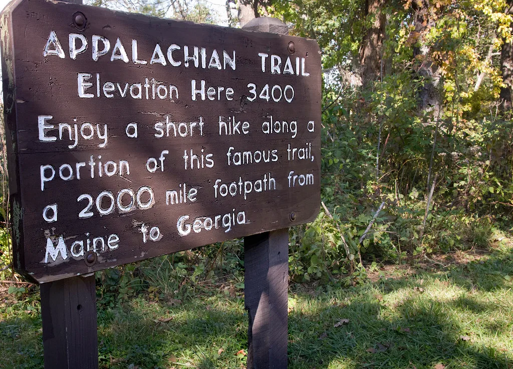 Skyline Drive - Shenandoah National Park Virginia Pinnacle picnic area Appalachian Trail