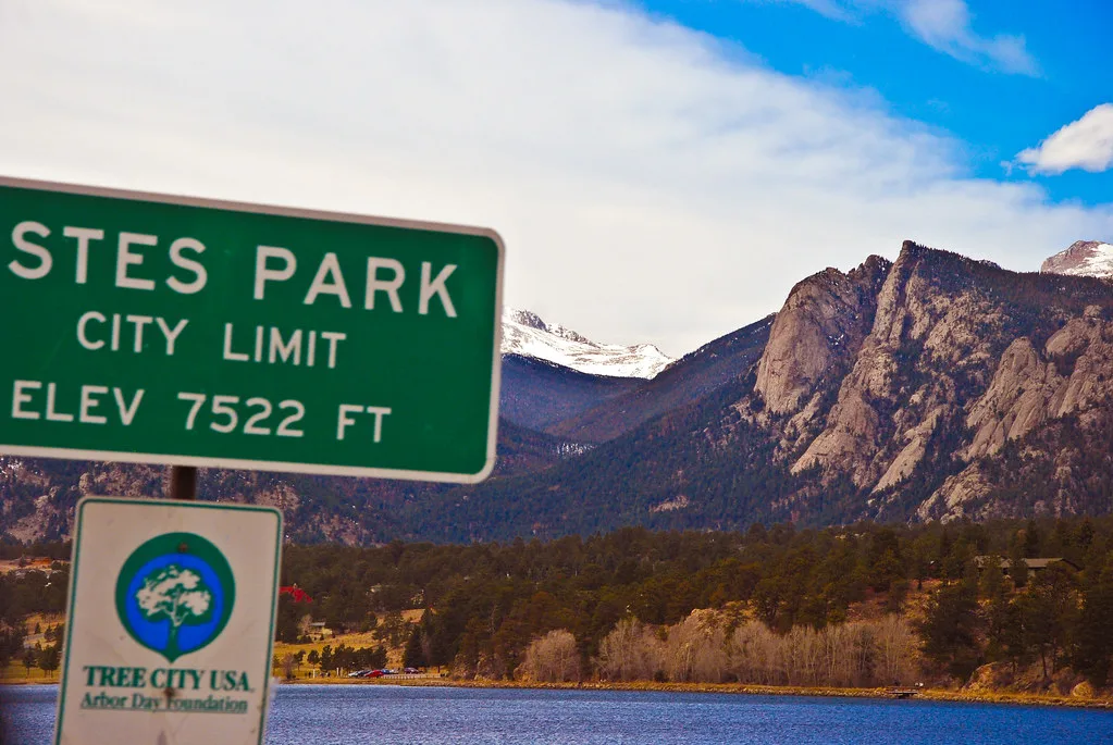 Estes Park - The Rocky Mountains National Park - Colorado - USA