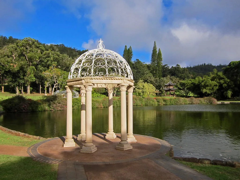 The “Wedding Gazebo” at the Lodge at Koele - Lana’i