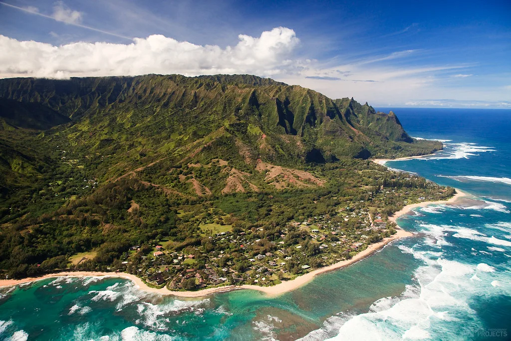 From the Air - North Shore, Kauai