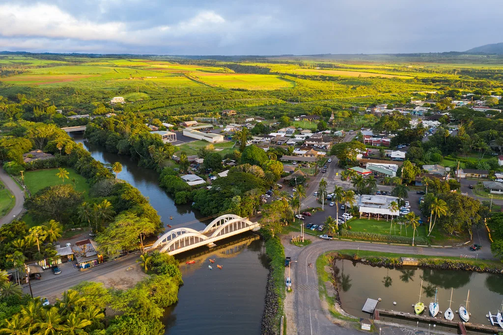 Kamehameha Highway Bridge Oahu Hawaii Haleiwa North Shore