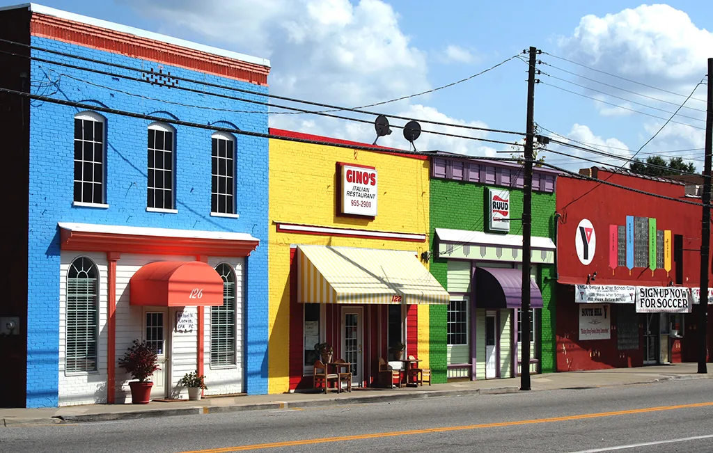 Colorful Downtown