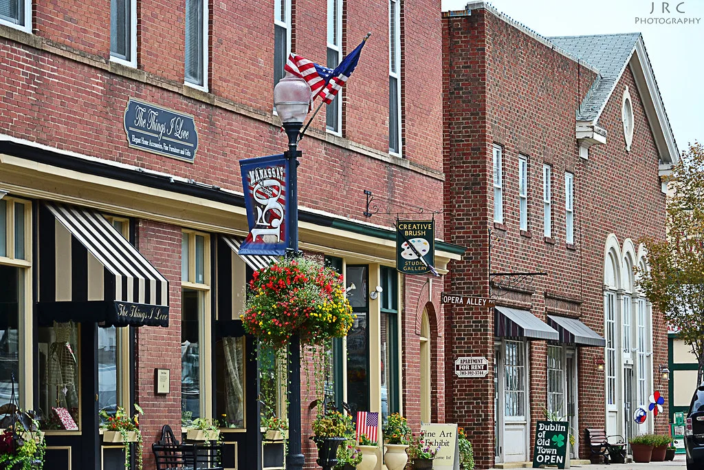Center Street, Old Town Manassas