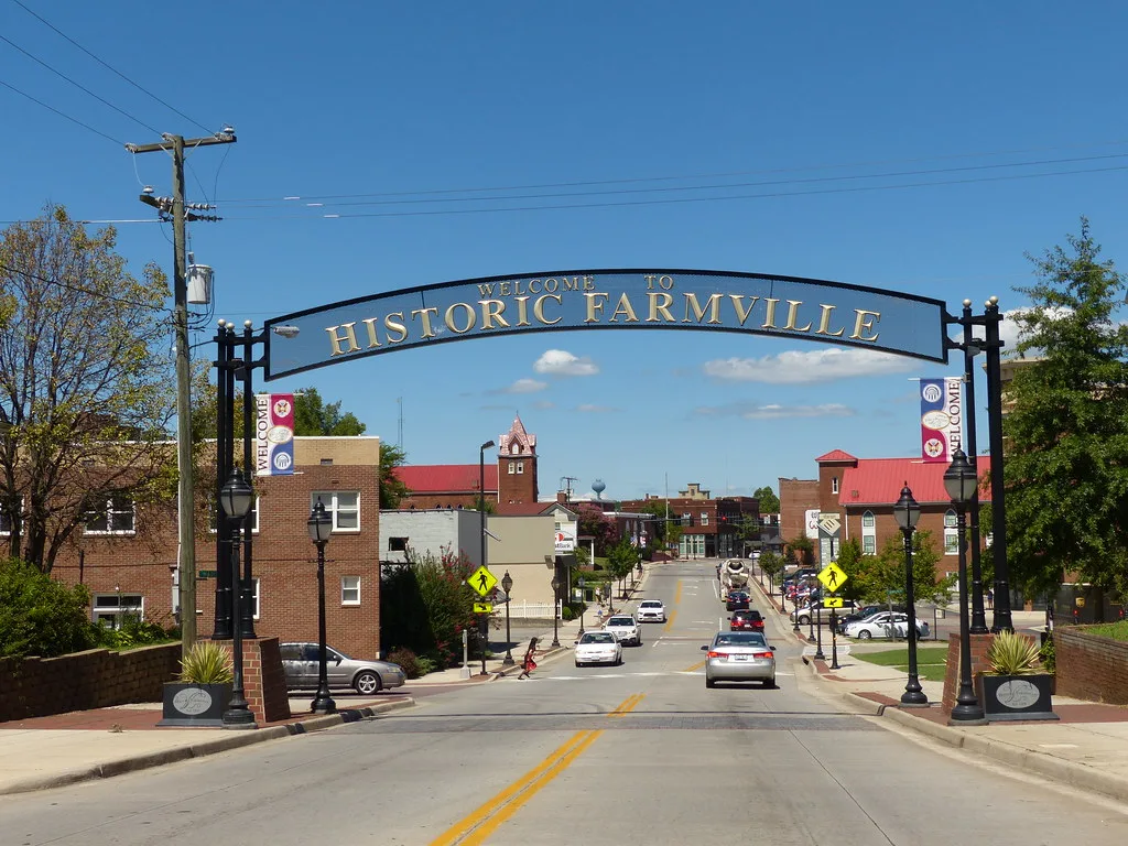 in Farmville, Virginia