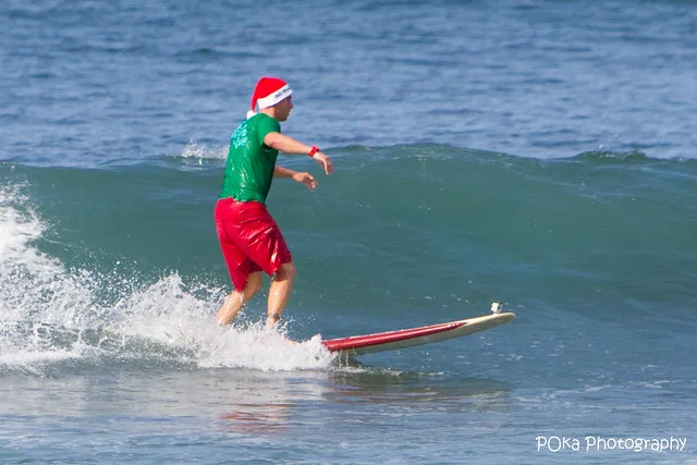 Hawaiian Santa