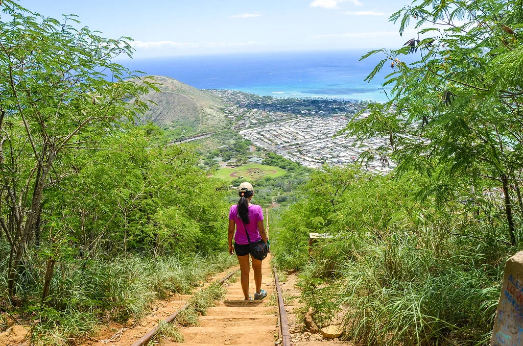 Koko Crater Hike, Oahu, Hawaii