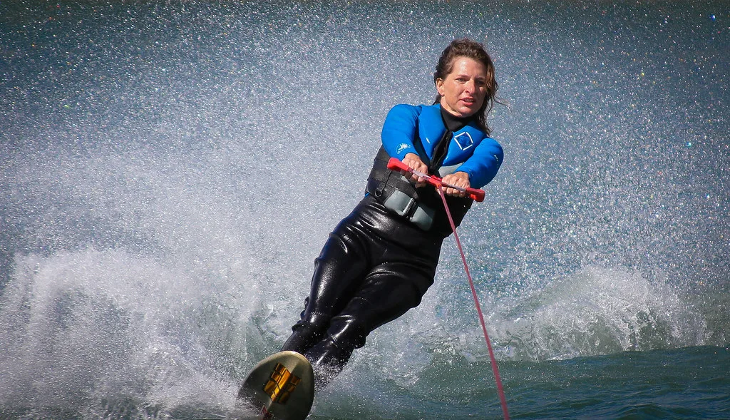 Water Skiing in Ridgeway Colorado