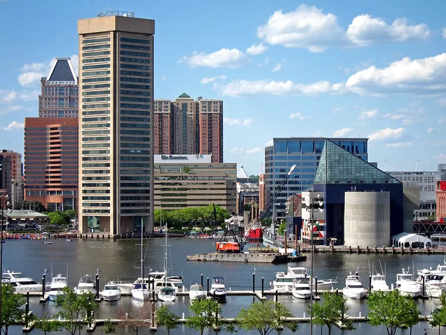 Baltimore from Federal Hill Park