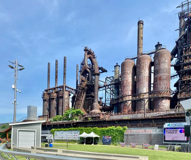 Levitt Pavilion, Steel Stacks, Bethlehem, PA