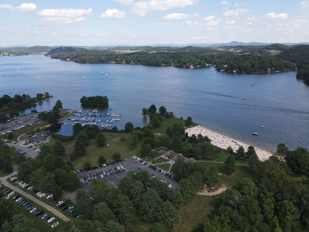 Claytor Lake State Park Aerial