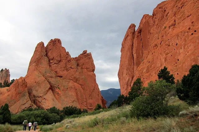 Colorado - Colorado Springs: Garden of the Gods - South Gateway Rock and Signature Rock