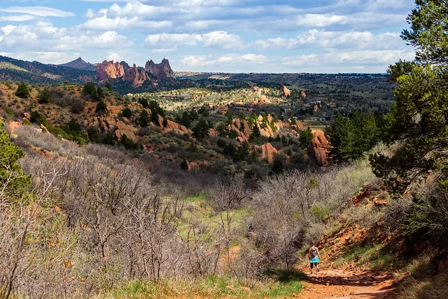 Hiking in Red Rock Canyon Open Space