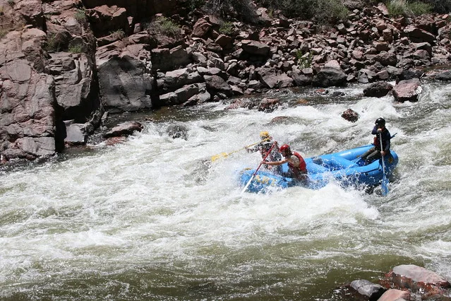 Rafters on Arkansas River