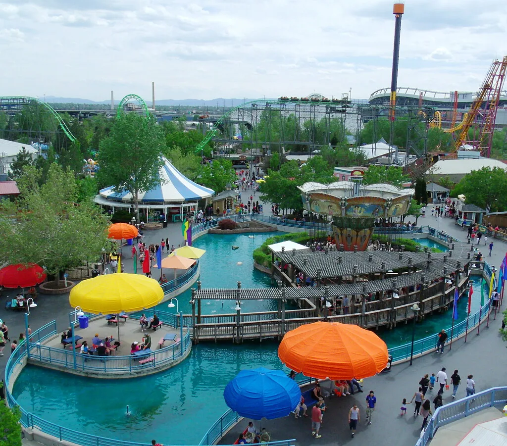 Elitch Gardens From Ferris Wheel