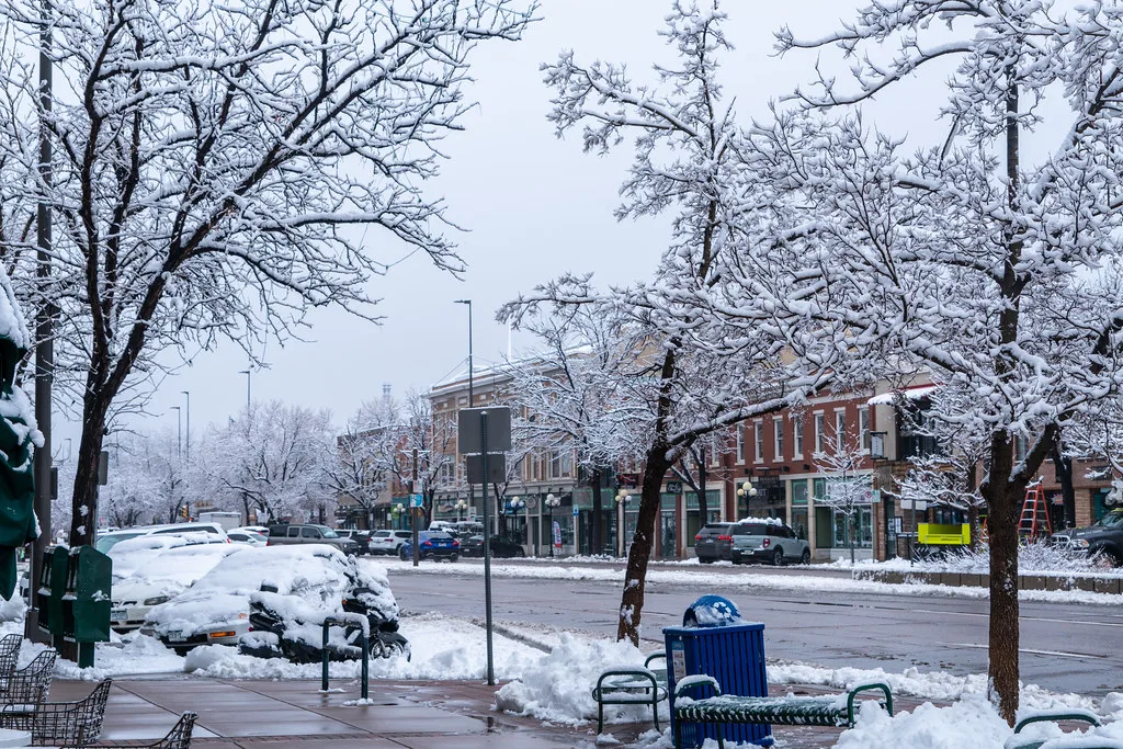 City In Snow-41