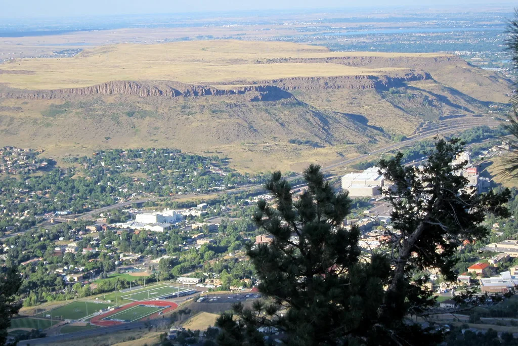 Colorado - Golden: View from Lookout Mountain