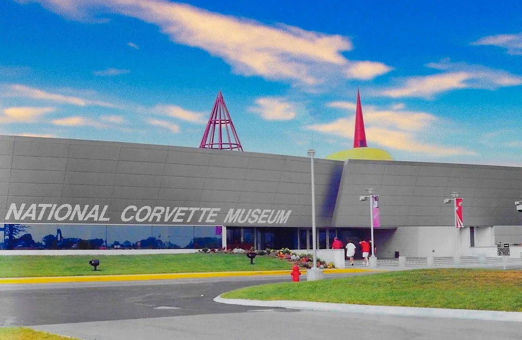 The National Corvette Museum showcases the Chevrolet Corvette, Bowling Green Kentucky - United States