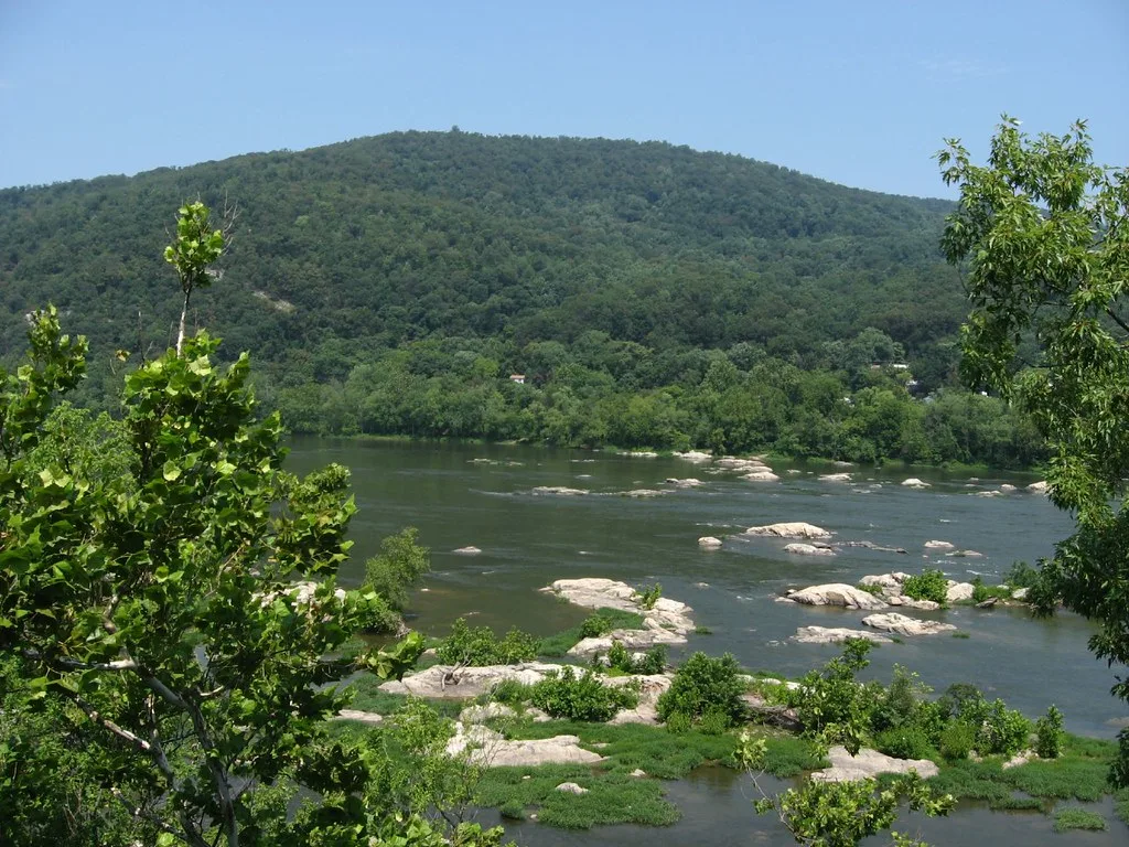 Potomac River Between Virginia and Maryland