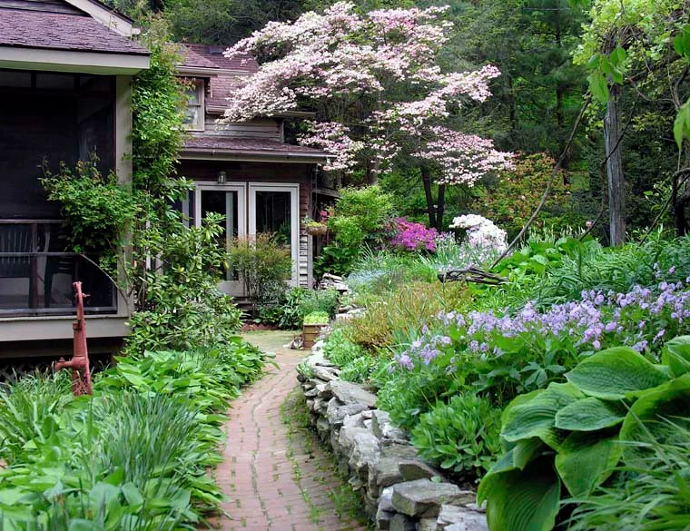 Harry Richardson enjoys gardening.