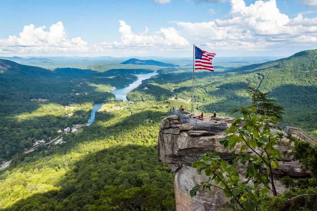 Chimney Rock State Park, North Carolina, USA