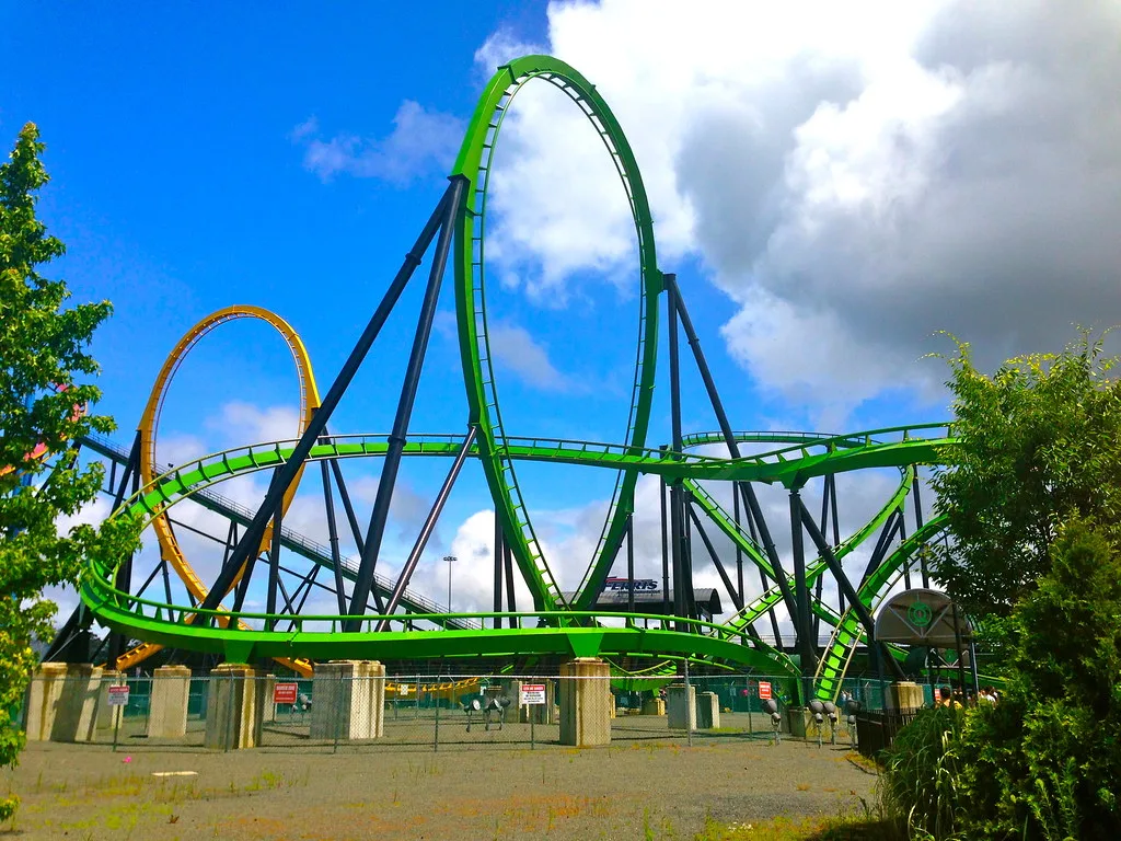 Green Lantern Coaster