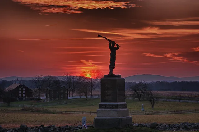 Sunset at Gettysburg