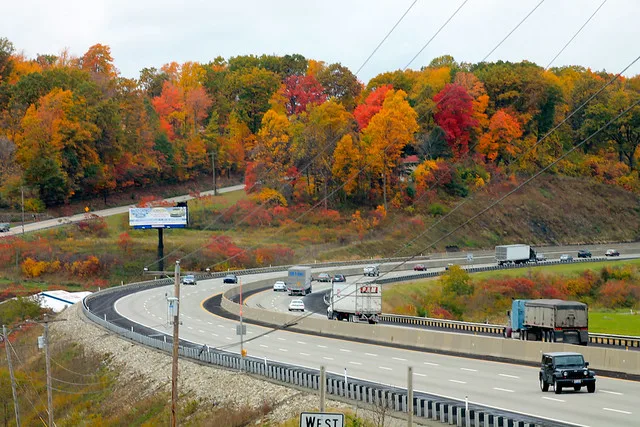 Fall along the PA Turnpike