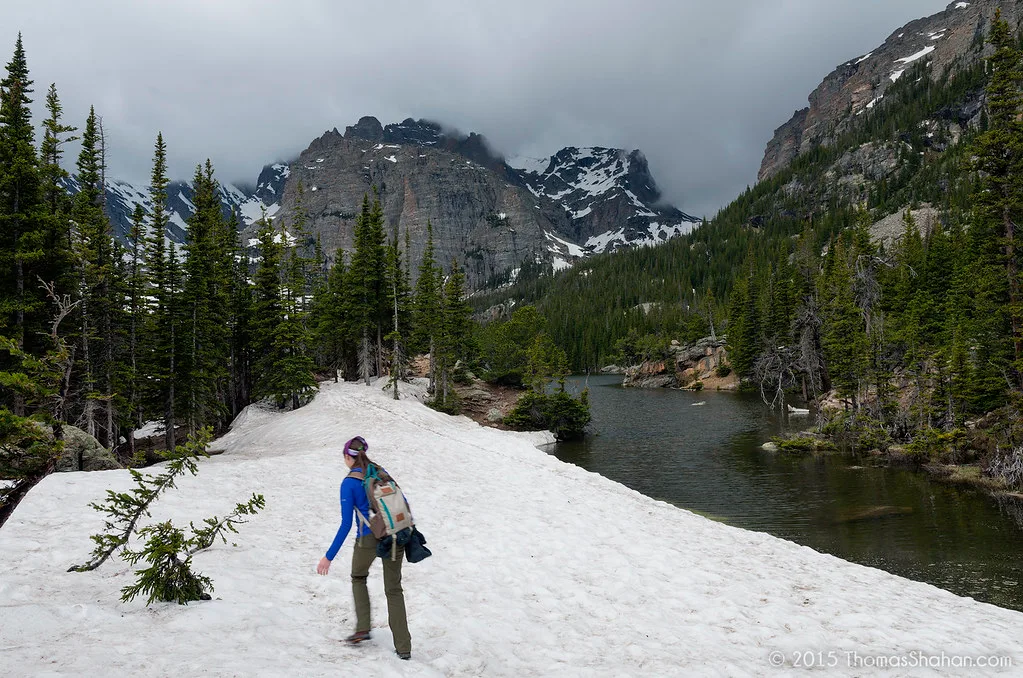 Loch Vale Approach - Rocky Mountain National Park, CO