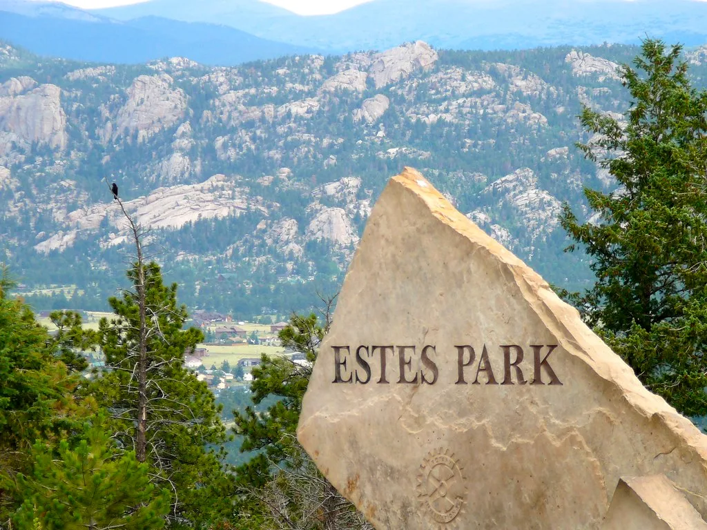 Outside Estes Park