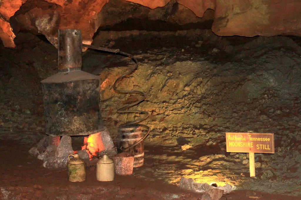 The Lost Sea - Vintage Moonshine Still