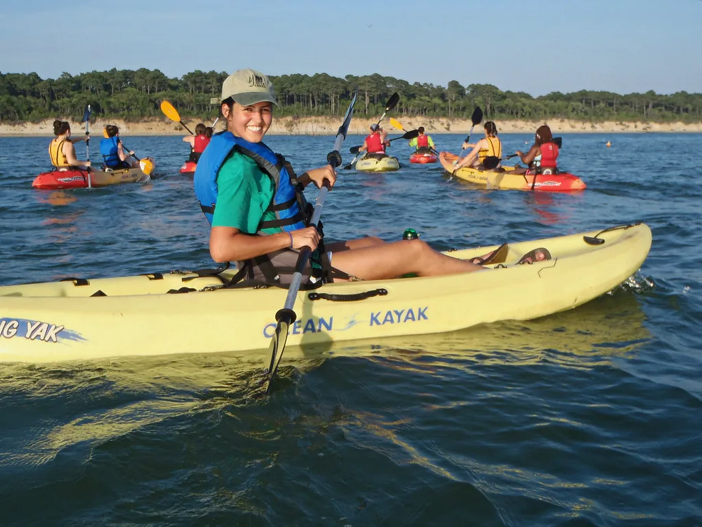 Kayaking concrete ships chesapeake bay from Kiptopeke